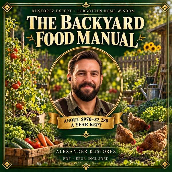 Cover of The Backyard Food Manual