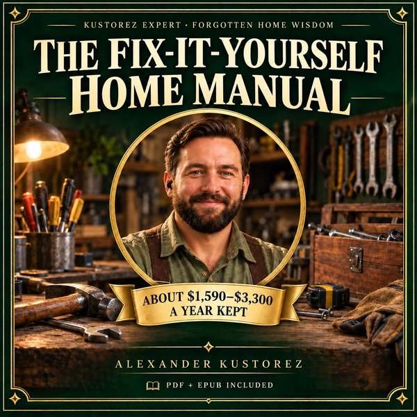 Cover of The Fix-It-Yourself Home Manual