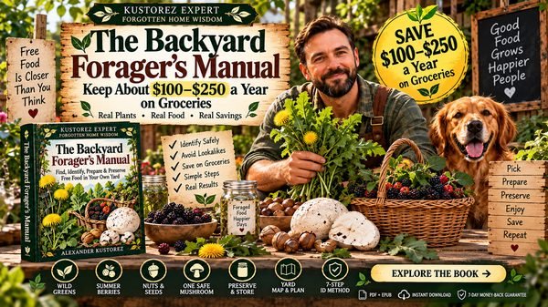 Cover of The Backyard Forager's Manual