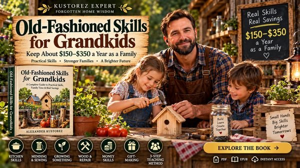 Cover of Old-Fashioned Skills for Grandkids
