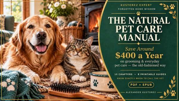 Cover of The Natural Pet Care Manual