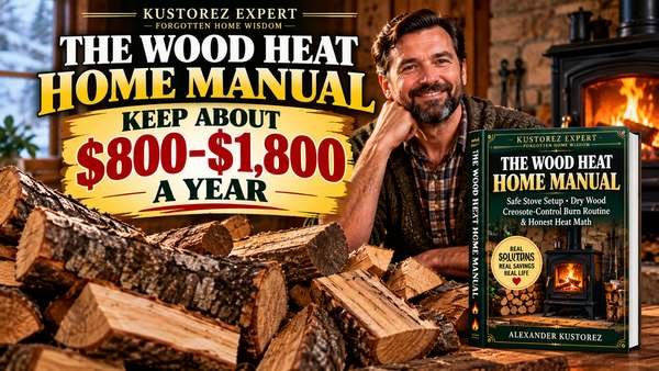 Cover of The Wood Heat Home Manual